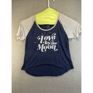 Cold Crush  T-Shirt Women's Large Blue‎   Short Sleeve Casual